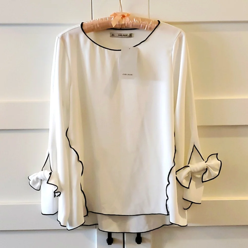 NWT Zara Blouse - Picture 5 of 8